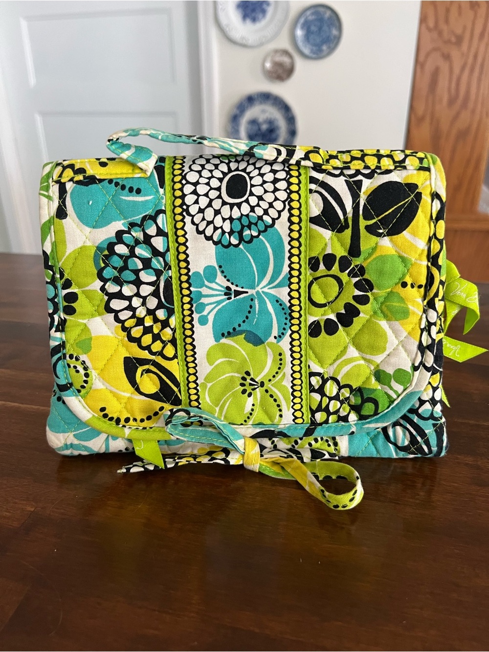 Vera Bradley Limes Up Cosmetic Bag